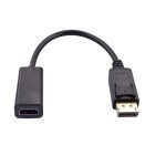 Adaptateur displayport vers hdmi 4k, convertisseur mle, dp vers femelle, cble tv hd, adaptateur audio ...