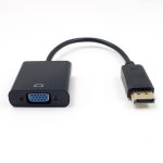 Adaptateur displayport vers vga, 1080p, dp m�le vers vga femelle, port d'affichage, convertisseur de ...