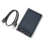 Adaptateur de disque dur ssd, boîtier externe transparent pour ordinateur portable, 6 gbps, 2. 5 pouces, ... Adaptateur de disque dur ssd, boîtier externe transparent pour ordinateur portable, 6 gbps, 2. 5 pouces, ...