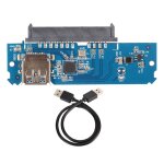 Adaptateur de disque dur usb 3. 0 vers sata 6gbps plug and play indicateur led cble adaptateur sata ...