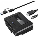 Adaptateur de disque dur vers usb, disque dur externe adaptateur pour 2, 5 3, 5 pouces hdd ssd, cble ...