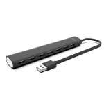 Adaptateur de dock hub multi usb 2. 0 / 3. 0, sparateur 5gbps, 7 ports usb 2. 0 avec commutateur