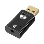 Adaptateur dongle bluetooth 5. 1 4 en 1, pour pc tv, haut - parleur, ordinateur de bureau, souris sans ...