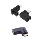 Adaptateur de donnes mle  micro - usb usb - c, 5 broches femelles et adaptateur usb c mle  femelle ...