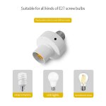 Adaptateur de douille d'ampoule intelligente, bases, interrupteur de synchronisation intelligent, support ...
