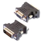 Adaptateur dvi - i mle / hd15 femelle