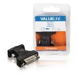 Adaptateur dvi - vga mle - dvi - i (24 + 5 broches) femelle, noir