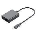 Adaptateur ethernet type - c, carte r�seau gigabit ethernet type - c vers rj45 avec pd100w pour tv stick ...