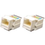 Adaptateur ethernet c26 femelle, sans outil, connecteur rj45, module de r�seau, prise r�seau cat6
