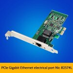 Adaptateur ethernet gigabit 82574l, carte r�seau rj45 de serveur, port unique 1000m nic
