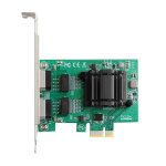 Adaptateur ethernet pci express 82571 mbps, ou intel 1000, carte rseau gigabit pci - e x1, compatible ...