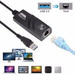 Adaptateur ethernet rj45 lan filaire usb 3. 0 vers gigabit, carte rseau 10 / 100 / 1000 mbps pour pc ...