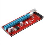 Adaptateur d'extension de carte vido, pratique, anti - oxydant, pci - e 1x  16x sata, pour carte graphique ...