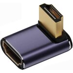 Adaptateur d'extension hdmi 8k m�le vers hdmi 2. 1 femelle vertical coud� a 90 degr�s vers le haut - ...