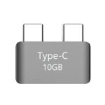 Adaptateur d'extension m�le � femelle 10gbps usb double type c, rallonge courte, connecteur de c�ble ...