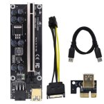 Adaptateur d'extension pour mineur, ver009s plus pcie riser ver 009s sata 15 broches a 6 broches express ... Adaptateur d'extension pour mineur, ver009s plus pcie riser ver 009s sata 15 broches a 6 broches express ...
