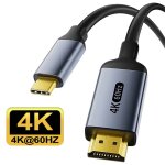 Adaptateur fsu usb c vers hdmi, convertisseur 4k @ 60 4k @ 30 type c pour macbook iphone 15 / 16, commutateur ...