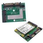Adaptateur gps msata ssd  sata 2. 5 pouces, carte de convertisseur de module mini pcie ssd de haute ...