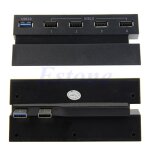 Adaptateur haute vitesse pour extension hub 5 ports usb 3. 0 2. 0, pour sony 4 ps4