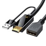 Adaptateur hdmi 2. 0 pour moniteur 4k 60hz, cble convertisseur hdmi vers displayport pour ps4 xbox pc ...
