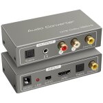 Adaptateur hdmi arc numrique analogique convertisseur audio extractor vers spdif coaxial optique rca ...