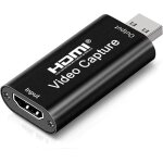 Adaptateur hdmi cartes de capture audio vidéo, 1080p adaptateur usb hdmi carte portable plug & play capture, ... Adaptateur hdmi cartes de capture audio vidéo, 1080p adaptateur usb hdmi carte portable plug & play capture, ...
