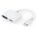 Adaptateur hdmi, compatible avec iphone 1080p, adaptateur av numrique lightning