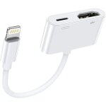 Adaptateur hdmi pour iphone vers tv, certifi apple mfi1080p adaptateur lightning av numrique, plug ...