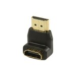 Adaptateur hdmi mle vers hdmi femelle coud vers le bas connectland