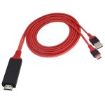 Adaptateur hdmi mhl c type 3. 1 c�ble usb c 3. 1 m�le + usb 2. 0 a m�le vers hdmi adaptateur 1080p hdtv ...