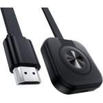 Adaptateur hdmi sans fil, 4k sans fil display dongle 2. 4g & 5g noir pour iphone / ipad / ios / an oid ...