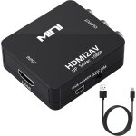 Adaptateur hdmi vers av, convertisseur vidéo rca vers hdmi avec câble usb - c, prise en charge 1080p ... Adaptateur hdmi vers av, convertisseur vidéo rca vers hdmi avec câble usb - c, prise en charge 1080p ...