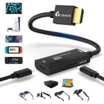 Adaptateur hdmi vers usb - c pour lunettes ar, convertisseur xr 4k@60hz avec lecture et charge, dc 5v, ... Adaptateur hdmi vers usb - c pour lunettes ar, convertisseur xr 4k@60hz avec lecture et charge, dc 5v, ...
