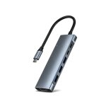 Adaptateur hub 9 en 1, 3 usb c vers pd, charge hdmi, compatible 4k 30hz, usb 3. 0, lecteur de carte tf ... Adaptateur hub 9 en 1, 3 usb c vers pd, charge hdmi, compatible 4k 30hz, usb 3. 0, lecteur de carte tf ...