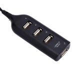 Adaptateur hub haute vitesse mini usb 2. 0, s�parateur � 4 ports pour pc portable, r�cepteur de notebook, ...