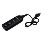 Adaptateur hub usb 2. 0 haute vitesse, mini s�parateur � 4 ports, c�ble d'extension pour pc portable, ...