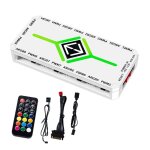 Adaptateur hub de ventilateur argb pwm avec contrôleur argb, port 1 à 9, 5v, 3 broches, séparateur de ... Adaptateur hub de ventilateur argb pwm avec contrôleur argb, port 1 à 9, 5v, 3 broches, séparateur de ...