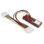 Adaptateur ide 40 pin pata vers sata pour disque dur / ssd 2. 5  ou 3. 5  et graveur optique 5. 25  (ide2sat2) ...
