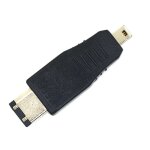 Adapter adaptateur iee1394 ieee 1394 6 broches à 4 broches, connecteur firewire, adaptateur ieee - 1394a ... Adapter adaptateur iee1394 ieee 1394 6 broches à 4 broches, connecteur firewire, adaptateur ieee - 1394a ...