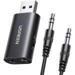 Adaptateur jack bluetooth 5. 4 pour tv tl emetteur rcepteur 2 en 1 pour voiture prise aux 3. 5mm transmette ...