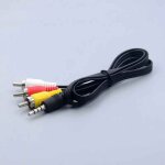 Adaptateur jack mle vers 3 rca, cble audio vido av, haute qualit, 65cm, - type one point three - ...