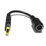 Adaptateur jack rond à extrémité carrée de 7. 9mm, queue de cochon pour ibm lenovo thinkpad ultrabook ... Adaptateur jack rond à extrémité carrée de 7. 9mm, queue de cochon pour ibm lenovo thinkpad ultrabook ...