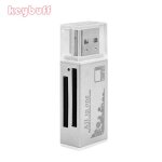 Adaptateur de lecteur de carte mémoire multi tout - en - 1 micro usb 2. 0, pour micro sd sdhc tf m2 mmc ... Adaptateur de lecteur de carte mémoire multi tout - en - 1 micro usb 2. 0, pour micro sd sdhc tf m2 mmc ...