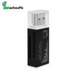 Adaptateur de lecteur de carte mmoire multi tout en 1 micro usb 2. 0, pour micro sd sdhc tf m2 mmc ms ...