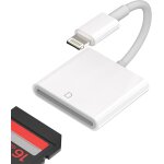 Adaptateur lecteur de cartes sd pour apple pour iphone 14 13 12 11 pro max 7 8 plus x xr xs pour ipad ...