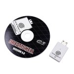 Adaptateur de lecteur de carte sd pratique avec cd compatible pour machine de jeu dreamcast dreamshell ...