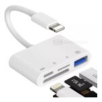 Adaptateur pour lecteur de carte sd / tf ipad iphone Adaptateur pour lecteur de carte sd / tf ipad iphone
