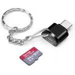 Adaptateur de lecteur de carte tf / carte m�moire de type c avec porte - cl�s, lecteur usb 3. 0 type ...