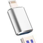 Adaptateur lightning otg 3. 0 cable pour iphone14 13 12 pro max vers usb femelle jack certifi pour apple ...