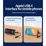 Adaptateur lightning usb c prise 2 en 1 pour apple iphone 15 pro max macbook air pour ipad compatible ...